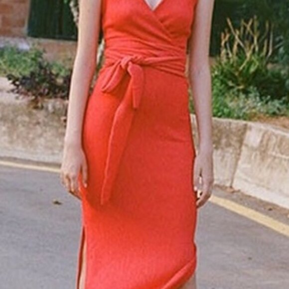 Paloma Wool Lena Dress Beige M/L - Picture 4 of 5